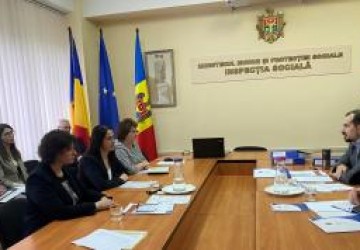 Inspectoratul Social de Stat l-a primit într-o vizită de lucru pe ministrul Muncii și Protecției Sociale