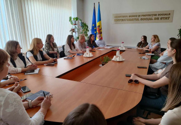 Inspectoratul Social de Stat a fost vizitat de un grup de studenți ai Universității de Stat din Moldova